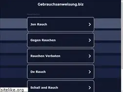 Sites similar to gebrauchsanweisung.biz