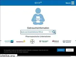Sites similar to gebrauchsinformation4-0.de