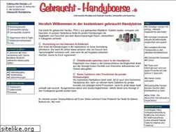 Sites similar to gebraucht-handyboerse.de