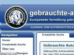 Sites similar to gebrauchte-autoersatzteile.de