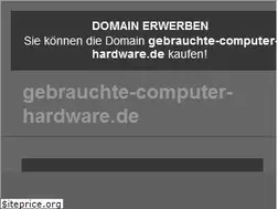 Sites similar to gebrauchte-computer-hardware.de