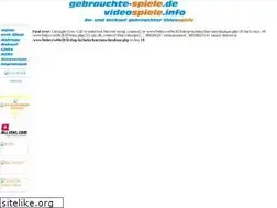 Sites similar to gebrauchte-spiele.de