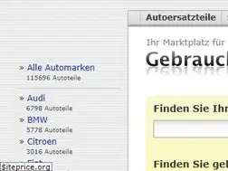 Sites similar to gebrauchteautoteile.com