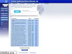 Sites similar to gebrauchtehandys.de