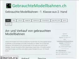 Sites similar to gebrauchtemodellbahnen.ch