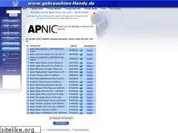 Sites similar to gebrauchteshandy.de