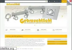 Sites similar to gebrauchtlicht.de