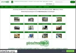 Sites similar to gebrauchtmaschinen24.de