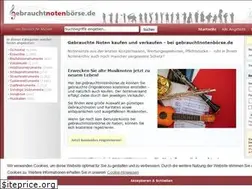 Sites similar to gebrauchtnotenboerse.de