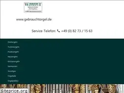 Sites similar to gebrauchtorgeln.de