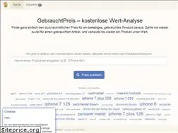 Sites similar to gebrauchtpreis.net