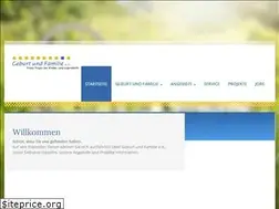 Sites similar to geburt-und-familie.de