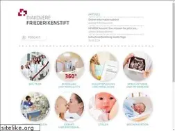 Sites similar to geburtshilfe-friederikenstift.de