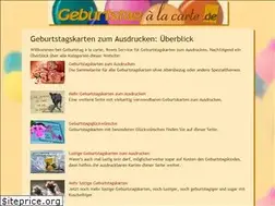 Sites similar to geburtstag-a-la-carte.de