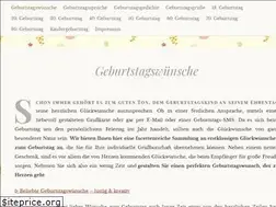 Sites similar to geburtstag-wuensche.de