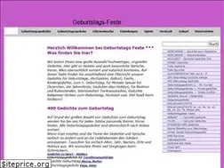 Sites similar to geburtstags-feste.de