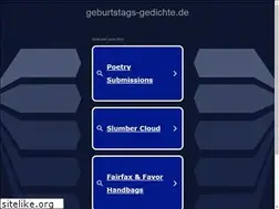 Sites similar to geburtstags-gedichte.de
