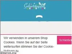 Sites similar to geburtstagsfee.de