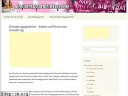 Sites similar to geburtstagsgedichte123.com