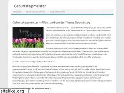 Sites similar to geburtstagsmeister.de
