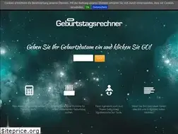 Sites similar to geburtstagsrechner.info