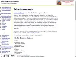 Sites similar to geburtstagsrezepte.de