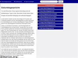 Sites similar to geburtstagssprueche.ws