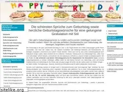 Sites similar to geburtstagssprueche24.net