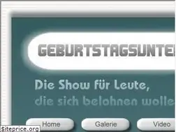 Sites similar to geburtstagsunterhaltung.com