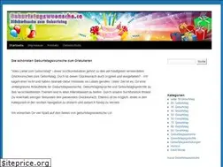 Sites similar to geburtstagswuensche.co