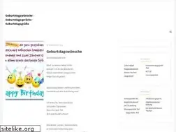 Sites similar to geburtstagswuensche123.blogspot.com