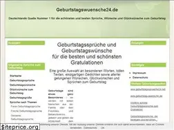 Sites similar to geburtstagswuensche24.de