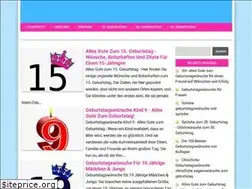 Sites similar to geburtstagswunsche.info