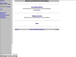 Sites similar to geburtsvorbereitung.ch