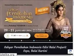 Sites similar to gebyarpernikahanindonesia.com