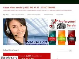 Sites similar to gebzeklimaservisi.org