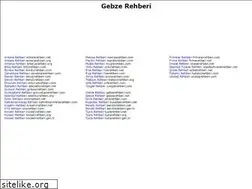 Sites similar to gebzerehberi.com