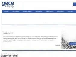 Sites similar to gecekitapligi.com