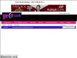 Sites similar to geceturk.com