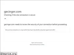 Sites similar to gecinger.com