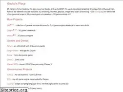 Sites similar to gecko0307.github.io