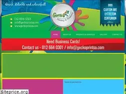 Sites similar to geckoprintsa.com