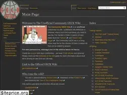 Sites similar to geckwiki.com