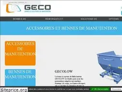 Sites similar to geco-manutention.fr