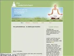 Sites similar to gedachtelichaam.be