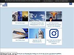 Sites similar to gedaechtniskirche.com