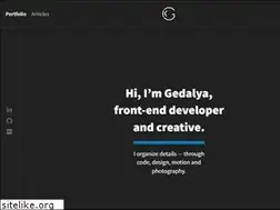Sites similar to gedalyakrycer.com