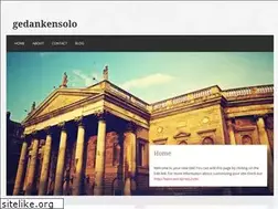 Sites similar to gedankensolo.wordpress.com