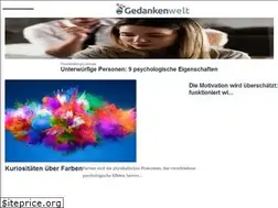 Sites similar to gedankenwelt.de