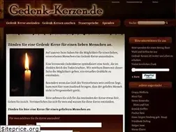 Sites similar to gedenk-kerzen.de